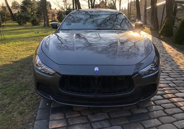 samochody osobowe Maserati Ghibli cena 95000 przebieg: 88000, rok produkcji 2016 z Warszawa